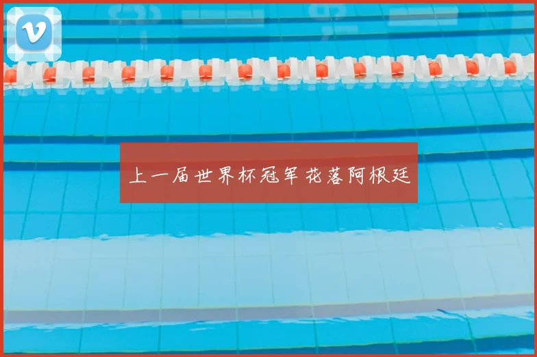 上一届世界杯冠军花落阿根廷